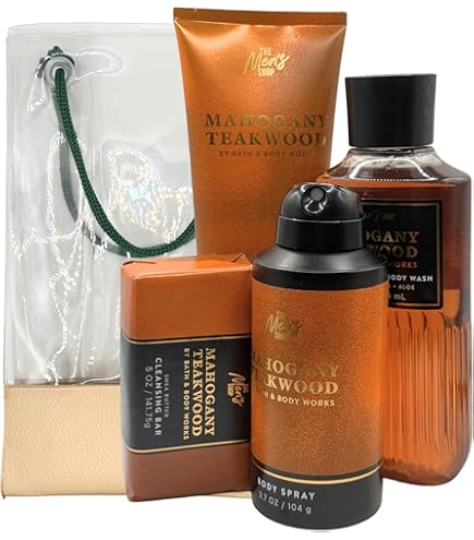 Amazon.com : Bath & Body Works Men's Collection Mahogany Teakwood